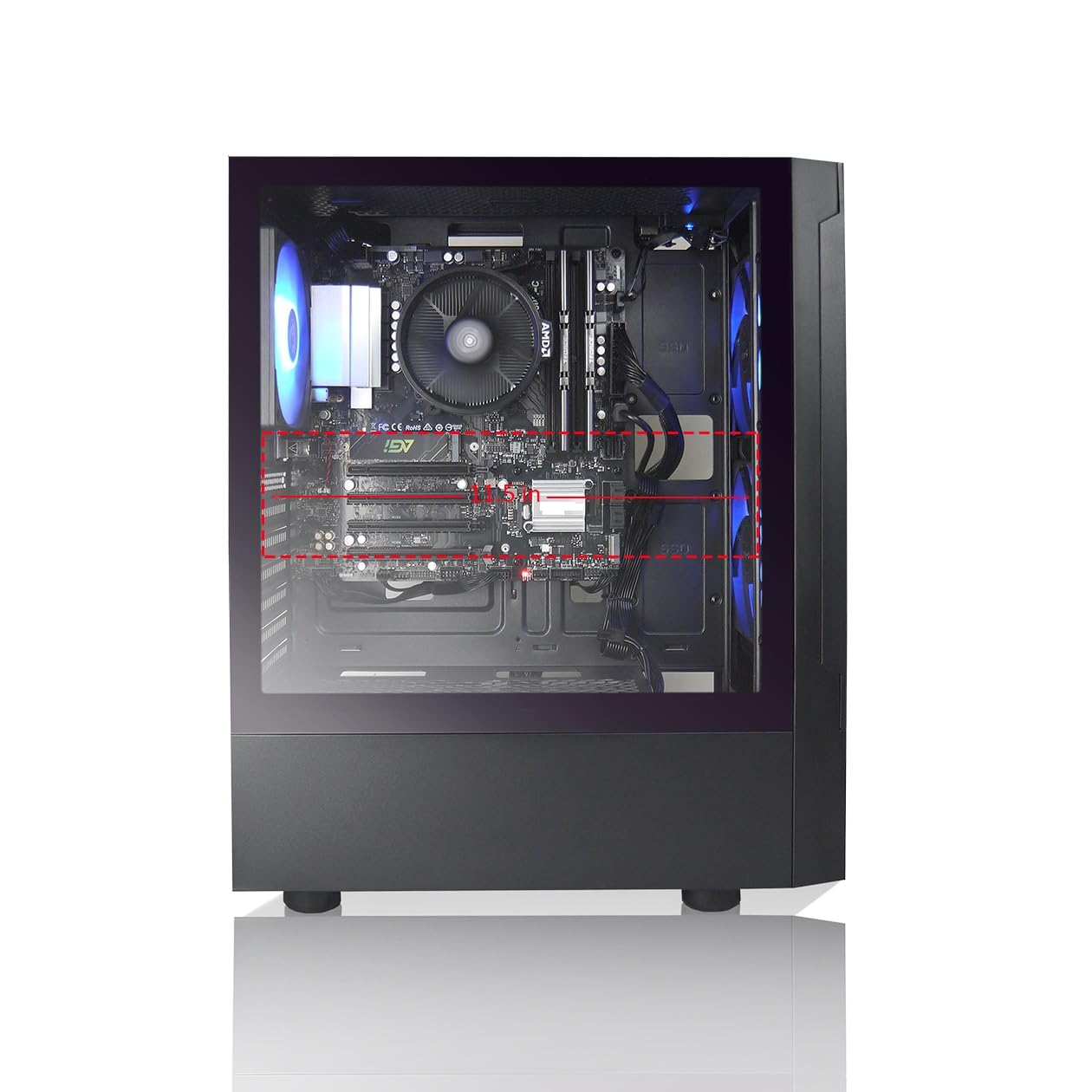 Amazon.com: AVGPC Max Gaming PC - AMD Ryzen 5 5600GT, 16GB